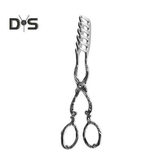 Bread Tongs Cake Clamp Arabic Vintage Style Buffet Clamps Barbecue Serving Tongs for Kitchen Home Cake Baking Desserts Salad Frying Grilling