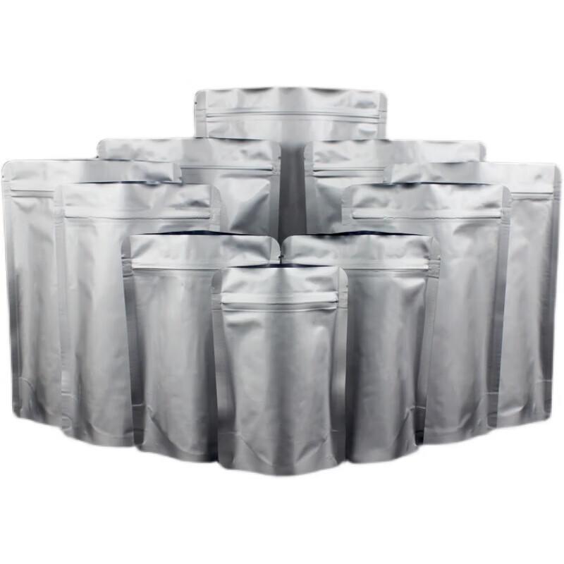 Stand-Up Aluminum Foil Resealable Food Storage Bags