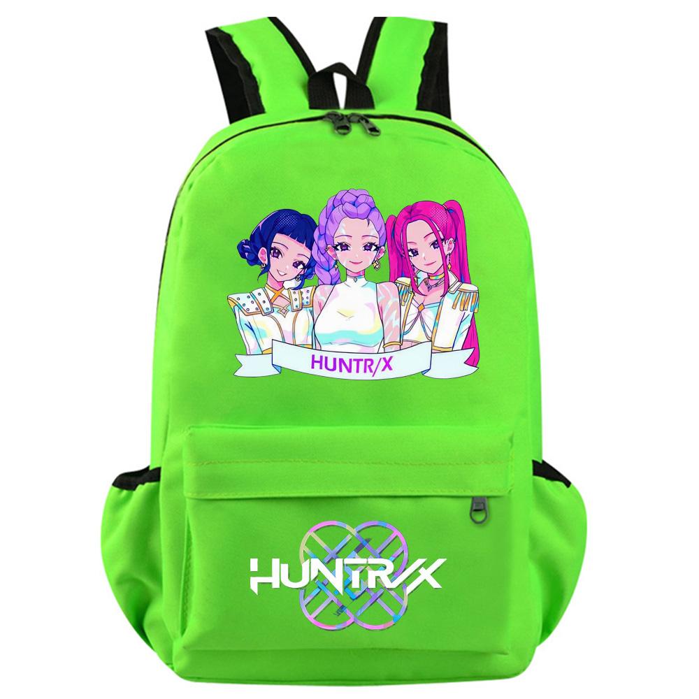 Anime Cartoon Kpop Demon Hunters Printed Backpack for Teenager Student Girl Boy Bookbag Schoolbag Women Large Capacity Travel Bag Kid Gift Mochila