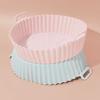 Yousheng Silicone Frying Liners Air Circulation Baking Tray Dual-sided Cooking Pan Grease-free Air Fryer Basket Kitchen Accessory