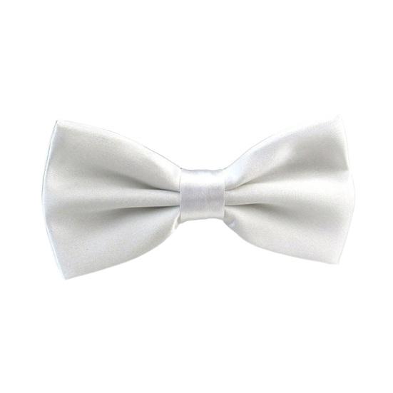 Men Bow Tie Detachable Design Adjustable Fit Solid Color Formal Bow Tie Business Suit Coat Bow Tie Accessory