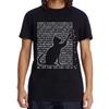 Men's High Quality T-shirt 100% Cotton Funny Cat Design Print Summer Loose Short Sleeve for Men T-Shirt Fashion Streetwear Tops