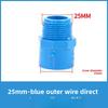 1/2" 3/4" 1" Male/Female Thread Reducer Joint Bushing Connector Garden Irrigation Water Pipe Fittings Aquarium Tank Nipple Joint