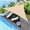 Waterproof Windproof Sunshade Triangle Sunscreen Canopys Outdoor Canopy Garden Terrace Swimming Pool Sunshade Sail Wear Resistant Sunshade Canopy
