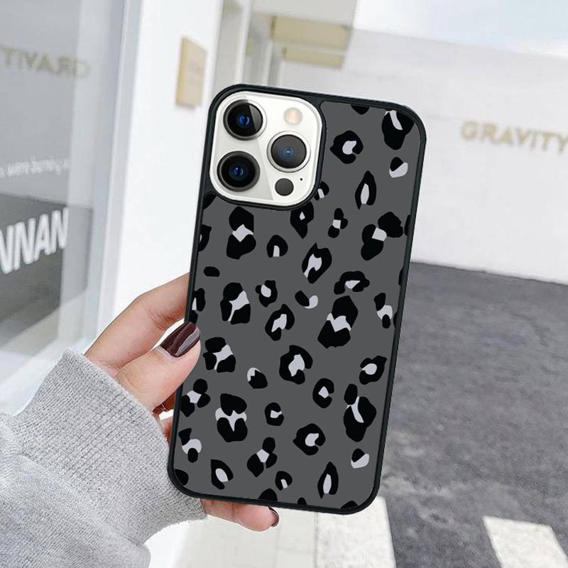 Fashion Leopard Print Phone Case For iPhone 17 Air 15 16 Cover 11 13 14 Pro Max 12 Plus Max Fundas