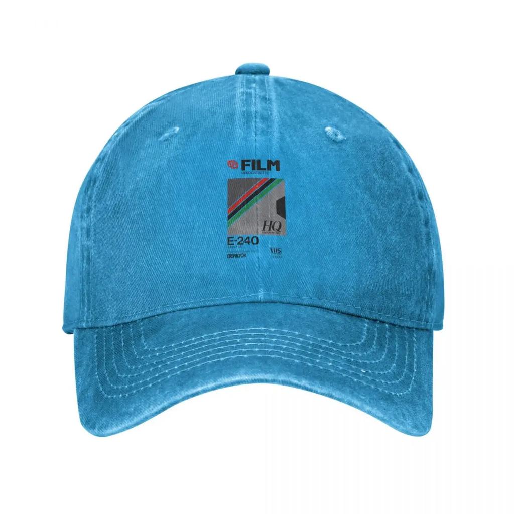 VHS Film E HQ Baseball Cap Rugby Hat Luxury Brand New In The Hat Anime Sun Hats For Women Unisexs