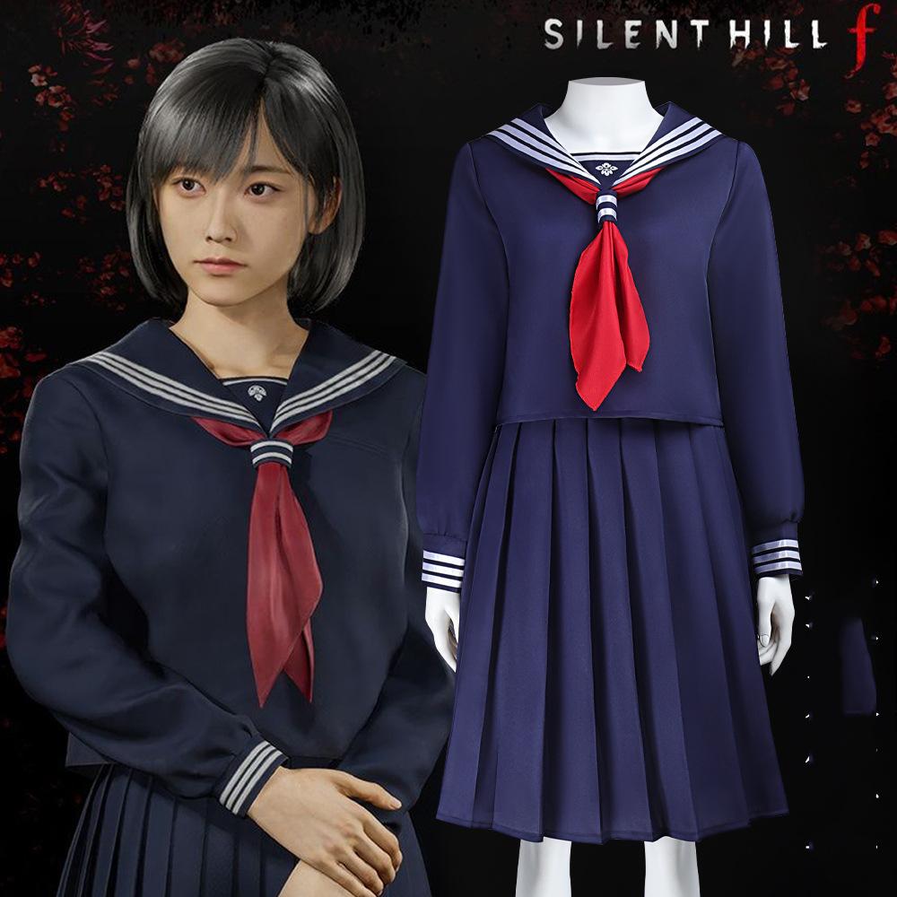 Shimizu Hinako Jk Sailor Skirt Silent Hill F Cos Suit Game Cosplay Skirt Sailor Suit