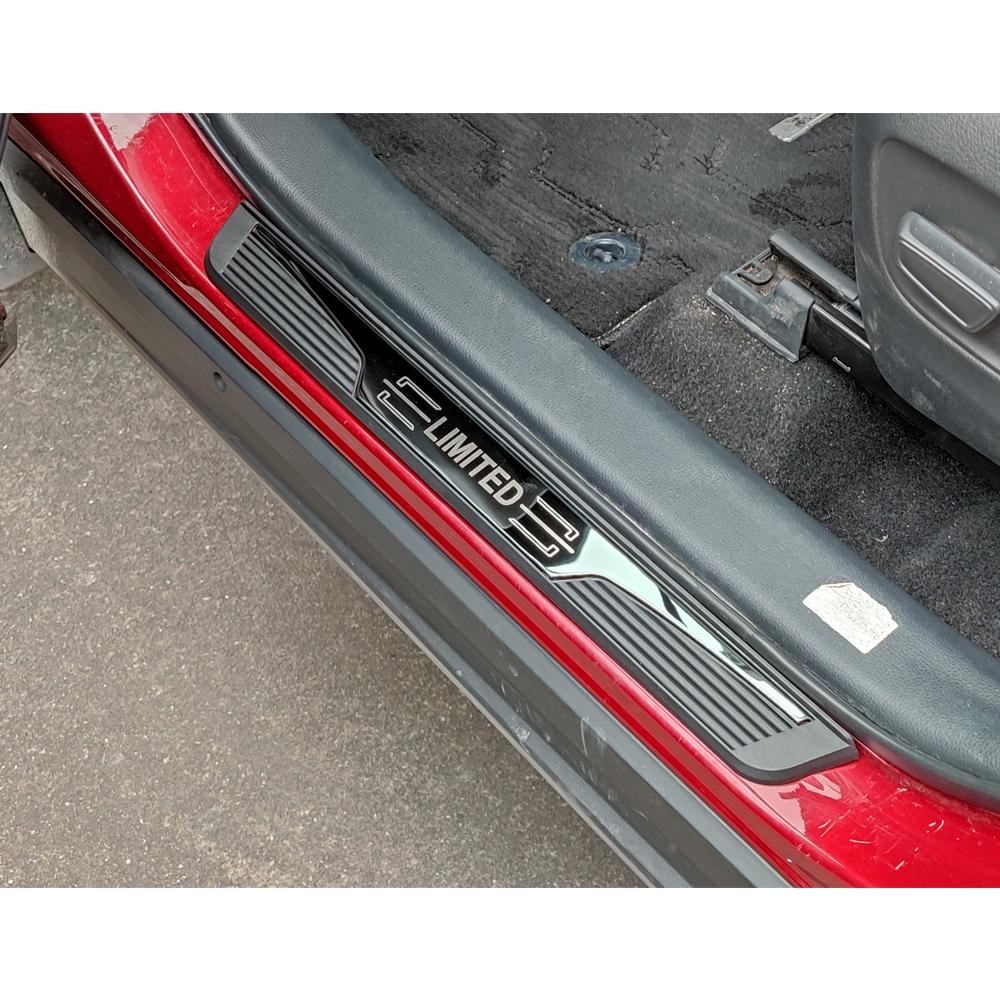 For Ford Maverick 2022 2023 Car Accessories Door Sill Pedal Protector Scuff Plate Thresholds Stickers
