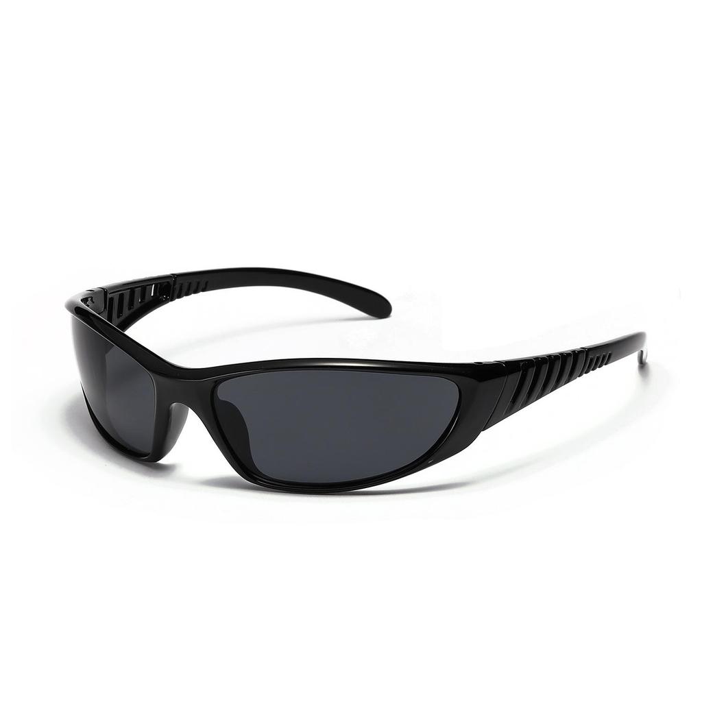 Punk Y2K Sunglasses Women Goggle Luxury Brand Wrap Square Sun Glasses 2000'S Shades Eyewear UV400 Female Designer Eyeglasses
