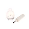 Sticlă goală transparentă de 10/15 ml pentru ojă, goală cu capac și pensulă, recipiente cosmetice, sticle de sticlă pentru unghii cu pensulă