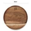 Wooden Bamboo Serving Plate Set Dish Tray Fruit Plate Storage Pallet Kitchen Organizer Dining Bar Supply Dinner Plate Set
