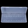 10 X18650 Battery Storage Case Box Organizer Holder White For 18650 Batteries