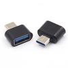2 stuks USB Type C Stekker naar USB 2.0 Female OTG Converter Gegevensadapter voor Telefoon