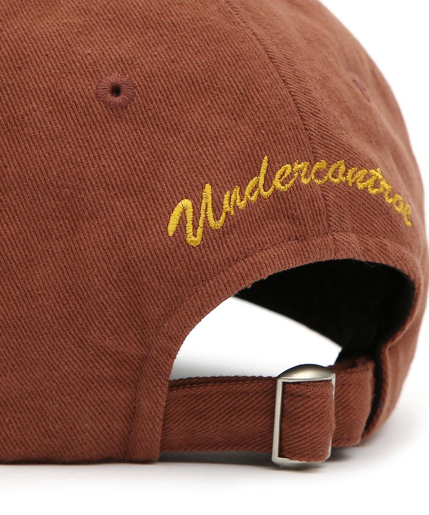 Eondeokeonteulol Four Seasons Washed Cotton Vintage Soft Top Basic Logo Ball Cap Unisex Baseball Cap Mfg Logo / Washed B B / Pepper