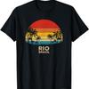 Vintage Rio De Janeiro - Brazil Beach Souvenir T-Shirt