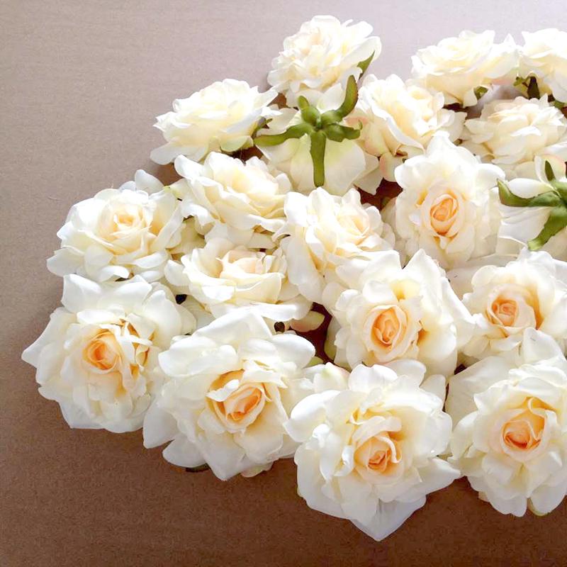 10 buc flori artificiale cu atingere reală, capete de 10 cm, coroană DIY, cutie cadou, flori de mătase pentru decorarea mesei de nuntă, petrecere pentru copii, decor de masă