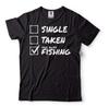 Mens Fishing Shirt Too Busy Fishing Shirt Relationship Status Fishing Tee
