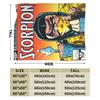 Scorpion Limited Series Mortal Kombat Blanket Cover Wool Throw Blanket Bed Sofa Decoration Ultra-Soft Warm Bedspreads