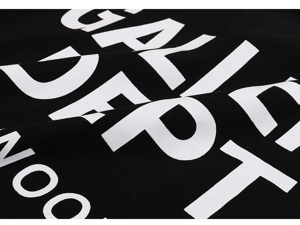 T-Shirt Unisex Gallery Dept in Cotone a Filo Doppio di Alta Qualità con Stampa a Fantasia