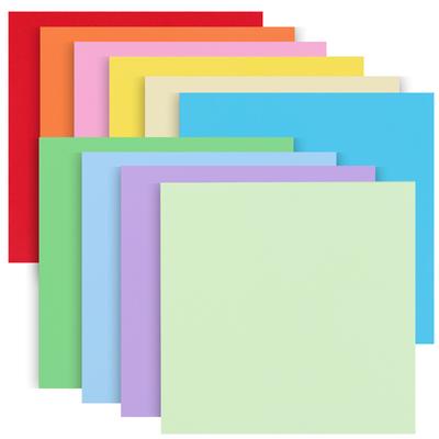 100 Bucăți Hârtie Pătrată Origami Față-Verso Pliere Hârtie pentru Dorințe Norocoase Cocor Hârtie pentru Meșteșuguri Diy Artă Meșteșuguri Colorat Scrapbooking Decorațiune