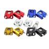Steering Wheel Up Spacer Bike Bar Handle Conversion 22.2mm 28.6mm Steering Wheel Clamp Crank Clamp Post Top (Blue)