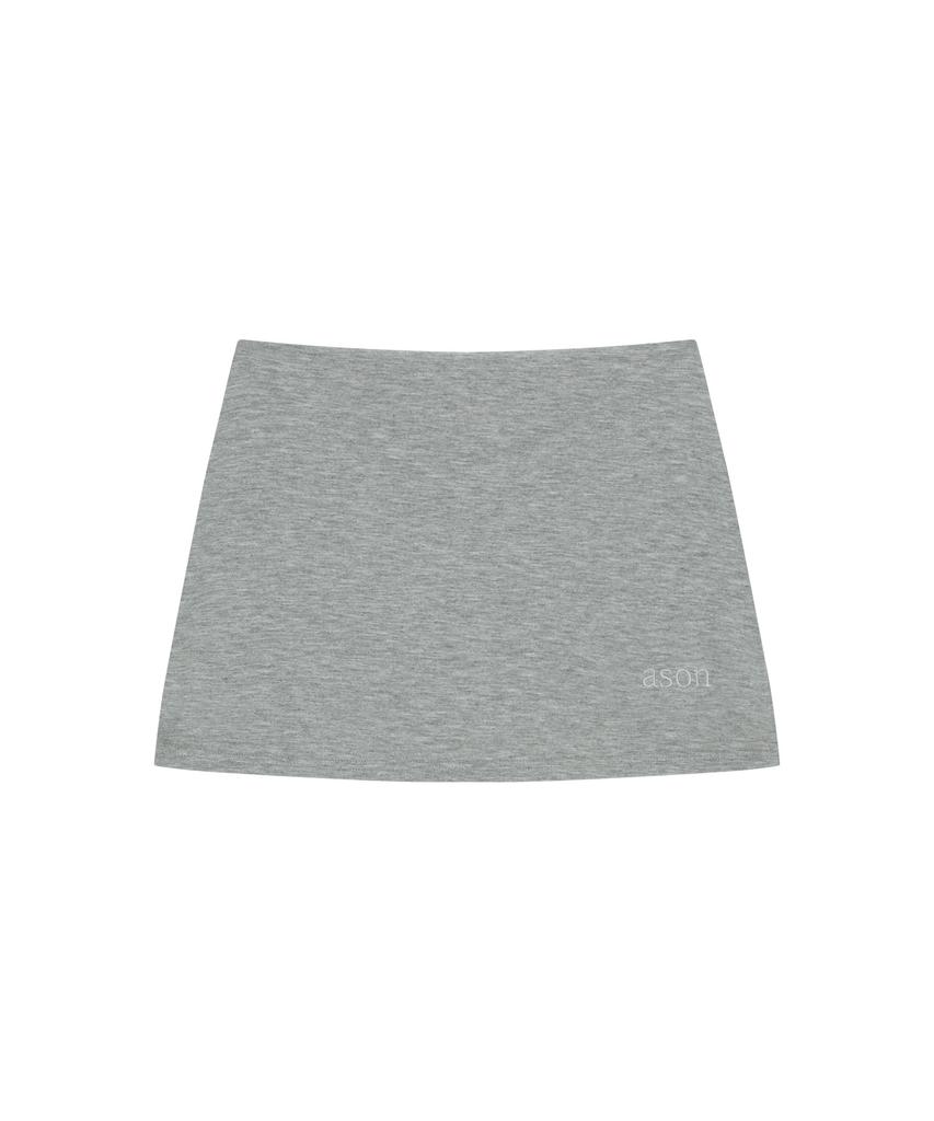 Aejeuon Dolly Mini Skirt / Gray