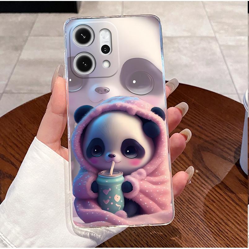 Case For OPPO Reno14 Reno 14 Pro 5G Luxury Cute Heart Rabbit Funny Casing OPPO Reno 14 14Pro Reno14Pro 5G Clear Soft Phone Case