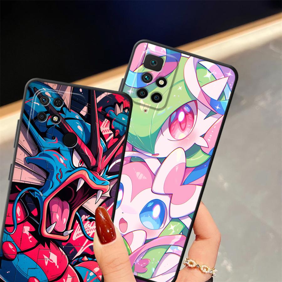 Cool Pokemon Pikachu Case for Xiaomi Redmi A1 A2 Plus 12C 14C A3 10 13C A4 9 K40 K80 Pro A5 Funda Phone Cover