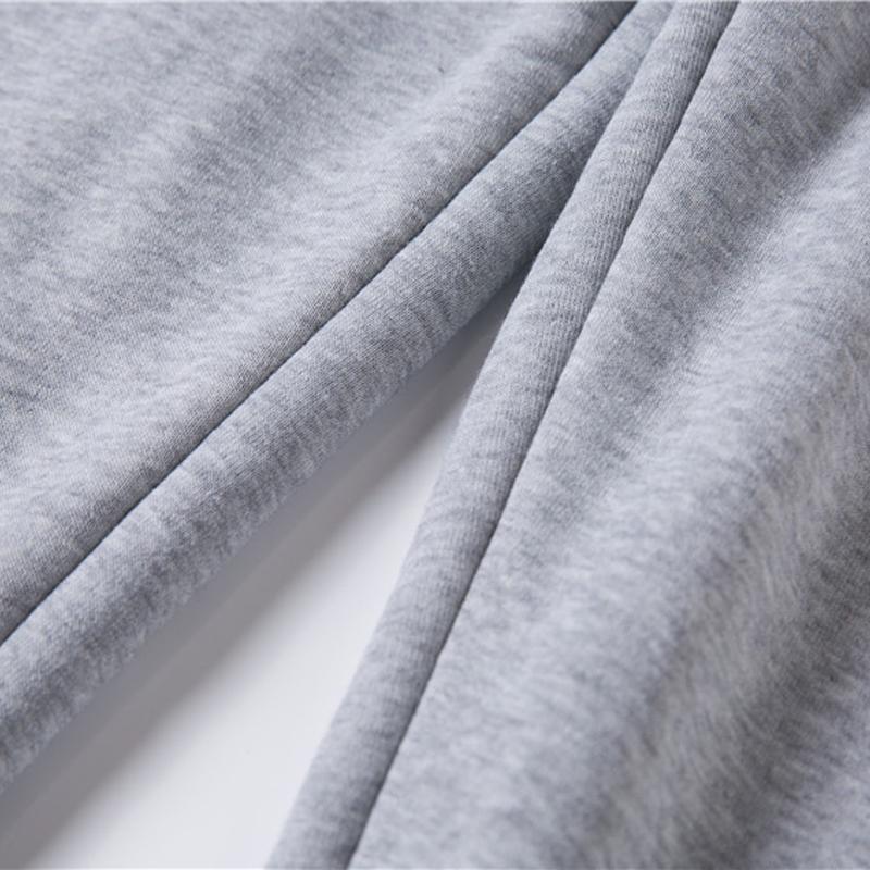 Men Women Long Pants Autumn and Winter Mens Casual Fleece Sweatpants Soft Sports Pants Jogging Pants S-4XL
