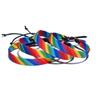 Rainbow LGBT Pride Bracelet Set For Couples Lesbian Women Relationship Matching Bracelets Men Gay Rope Chain Jewelry Accessories