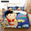 Ropa de Cama Elfo Heidi Moda Impresión 3D Niños Niñas Individual Queen Matrimonial Funda Nórdica Funda de Almohada Cama Dormitorio Adulto