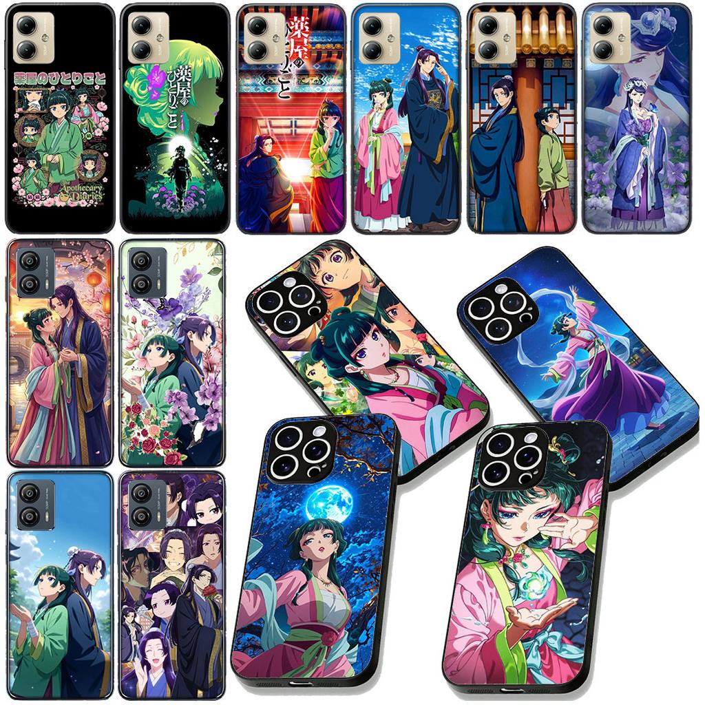 Jinshi The Apothecary Diaries Maomao Cover for Motorola Moto Edge 70 60 Fusion NEO Pro G Stylus G56 G96 G52 G04 G05 G64 G71 Case