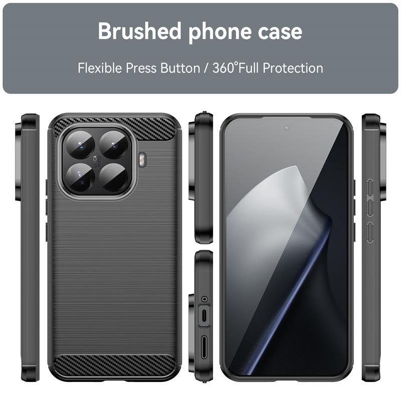 Capa Flexível de TPU para Xiaomi 15T Pro Mi 15T 5G Capa Protetora Moldura À Prova de Choque Coque Capa Fundas