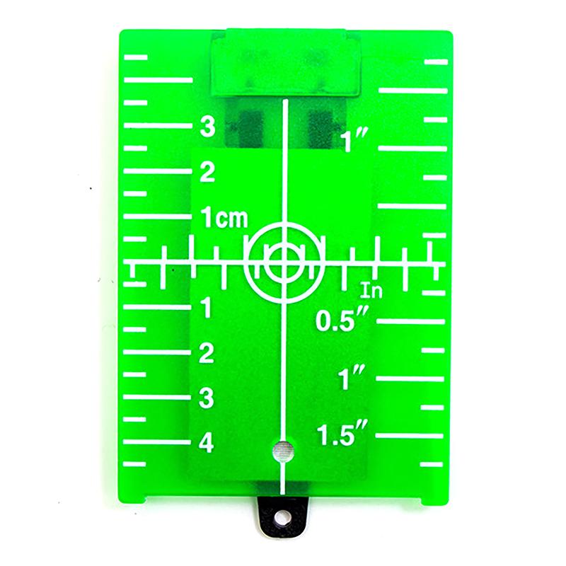 Kunststoff-Lase-Zielkartenplatte für grün-rote Lase-Level-Platten-Laserziel