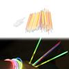 100Pcs Halloween Bright Glow Sticks Mixed Color Glowsticks Neon Bracelets Necklaces for Kids
