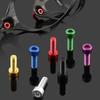 2/4pcs Bicycle Water Bottle Cage Bolts Holder Screws Hex Socket Screws M5 Aluminum Holder Bolts MTB Road Bike Accessories