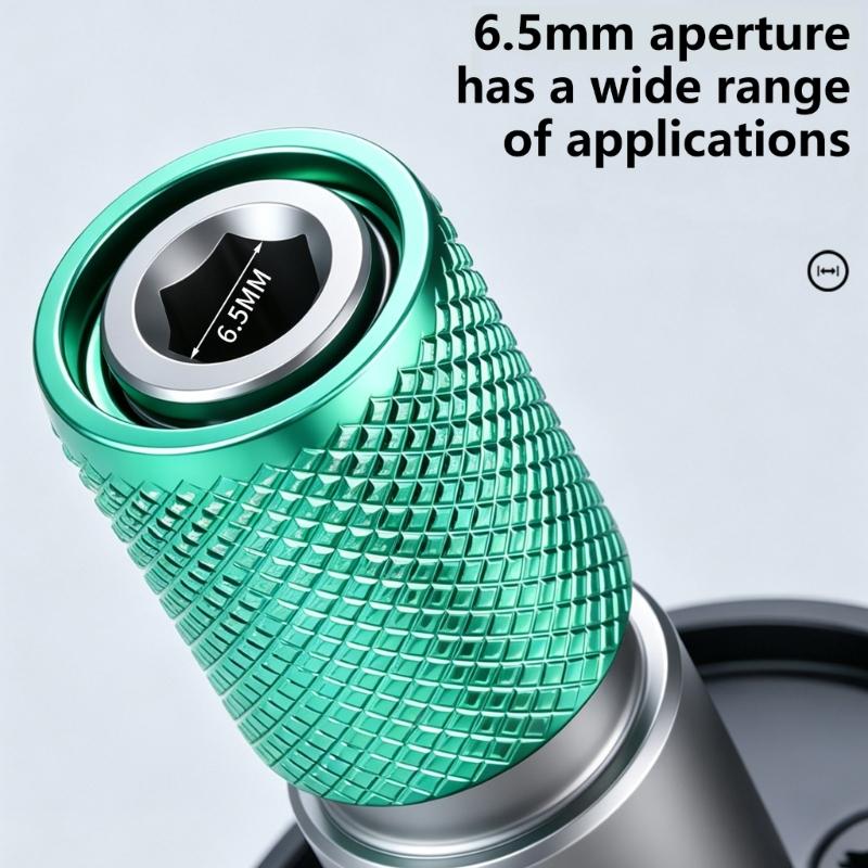 Power Drill Bit Conversion Head Metal Body for DIY Repair, Furniture Assembly and Routine Maintenance for House Use