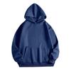 Solid Color Sweater Autumn and Winter New Women's Hooded Pocket Fleece Long-sleeved Fleece Shirt
