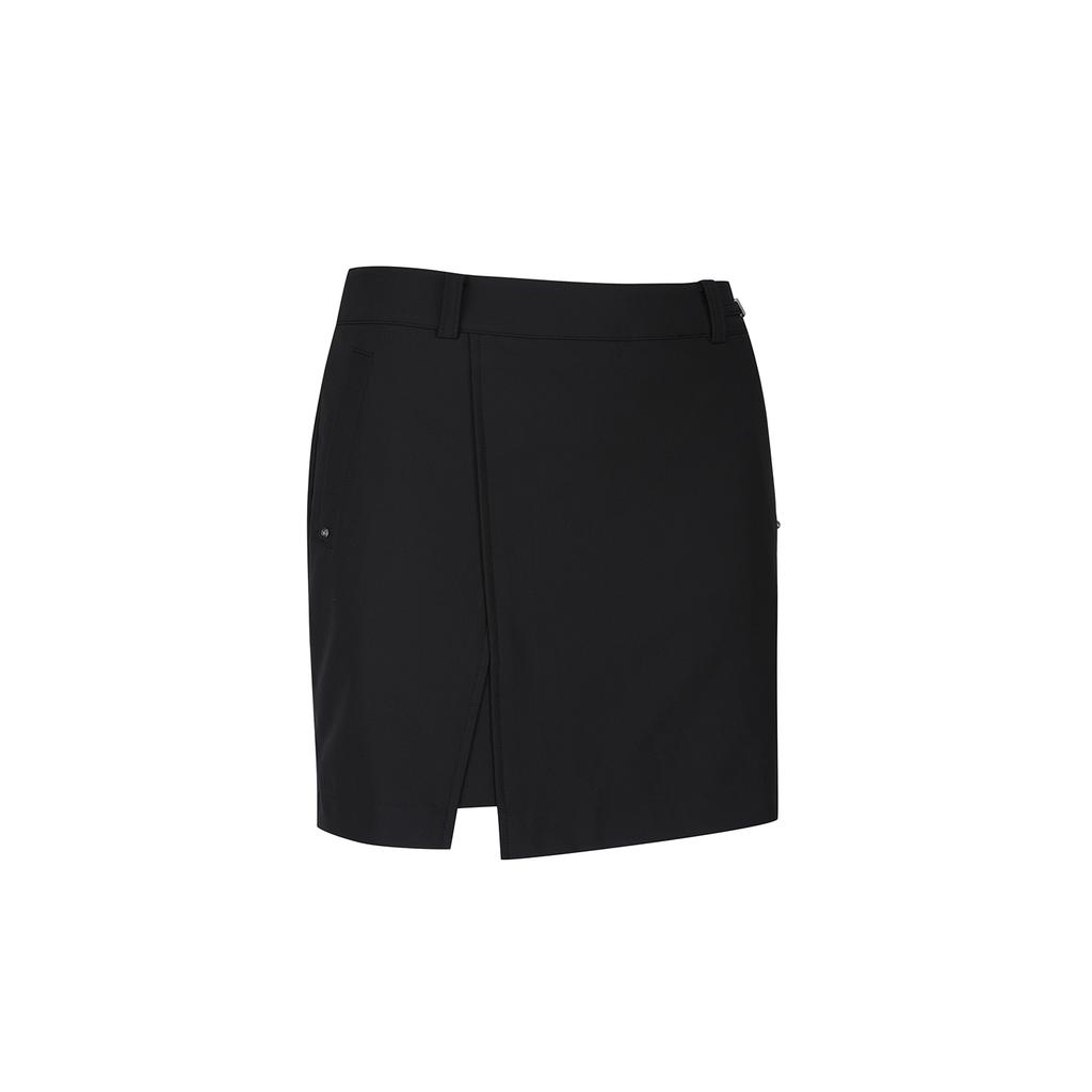 Anew Golf W Fleece Incision Point A-Line Sq_Bk