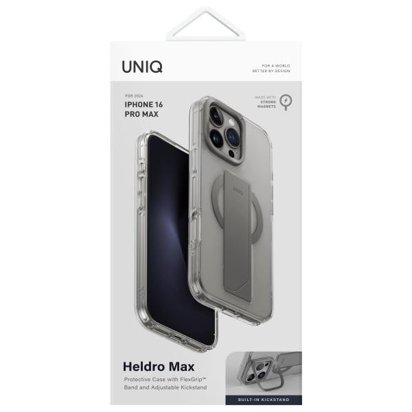 Uniq Case Heldro Max Iphone 16 Pro Max   6.9 Magclick Charging Transparent/Clear Lucent