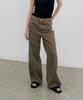 Peulloujin Pig Ribbed Wide Jeans_Cocoa_Ffc3Dn019
