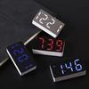 LED Digital Mirror Alarm 12/24 Hours Digital Date Display Night Mode Snooze Function Mirror Alarm Clock Desktop Decoration