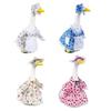 Easter Geese Porch Decoration Lovely Spring Theme Outfit With Hat Perfect For Holiday Party Yard Or Garden Ornament