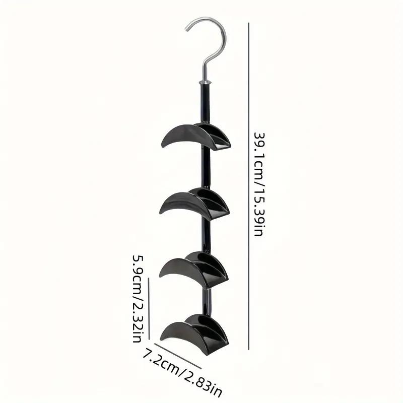 1pc Adjustable Desk Edge Hook Without Punching Office Desktop Edge Hanging Bag Hook Student Backpack Storage Hanging Hook