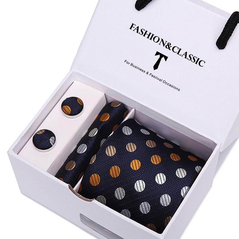 Men's 5-Piece Tie Gift Box: Formal & Wedding Attire