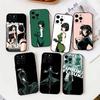 Punch Man Fubuki Mobilskal För iPhone 17, 16,15,14,13,12,11 X XR Plus,Andra Mjukt Svart Skydd