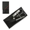 Hans Kniebes' Sonnenschein 3-piece Manicure Set In Leather Case, Made In Germany