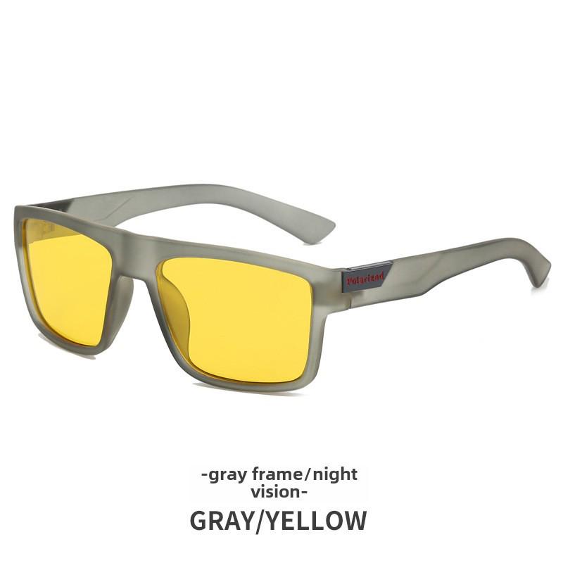 2023 Polarized Sports Sunglasses D918 - European & American Retro Fashion for Men's Cycling