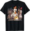 Chicken Art Crazy Chicken Gifts for Men Women Family T-Shirt