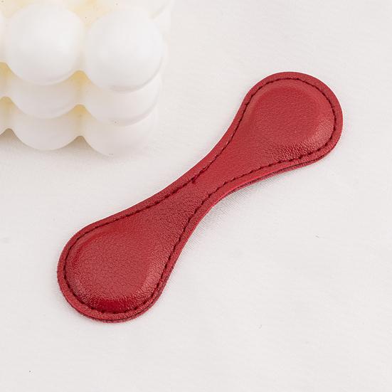 Magnetic Faux Leather Bookmark Secure Magnetic Clip Page Markers Lightweight Design Reading